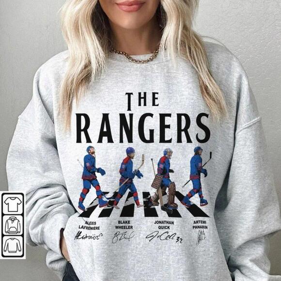 Kaity K Other - Angers Walking Abbey Road Signatures Ice Hockey Sweatshirt